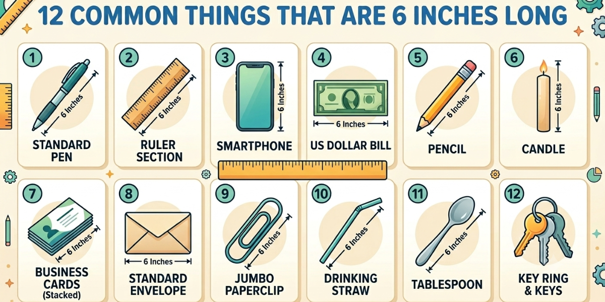 How Long Is 6 Inches? 12 Common Things That Are 6 Inches Long