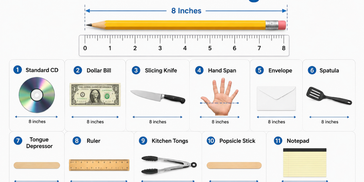 How Long Is 8 Inches? 11 Common Things That Are 8 Inches Long