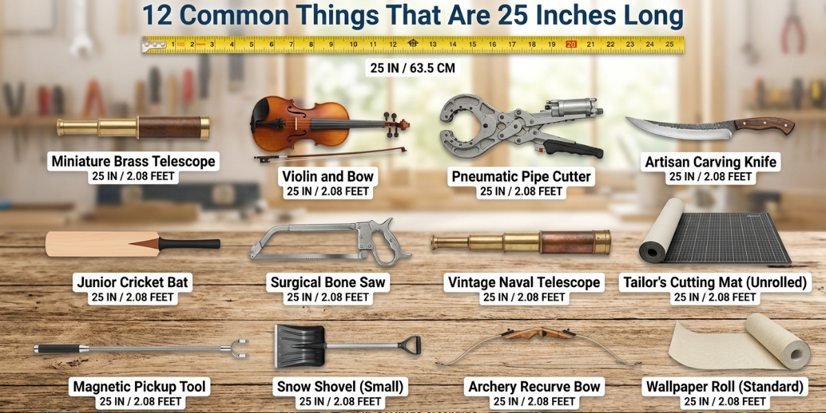 12 Common Things That Are 25 Inches Long