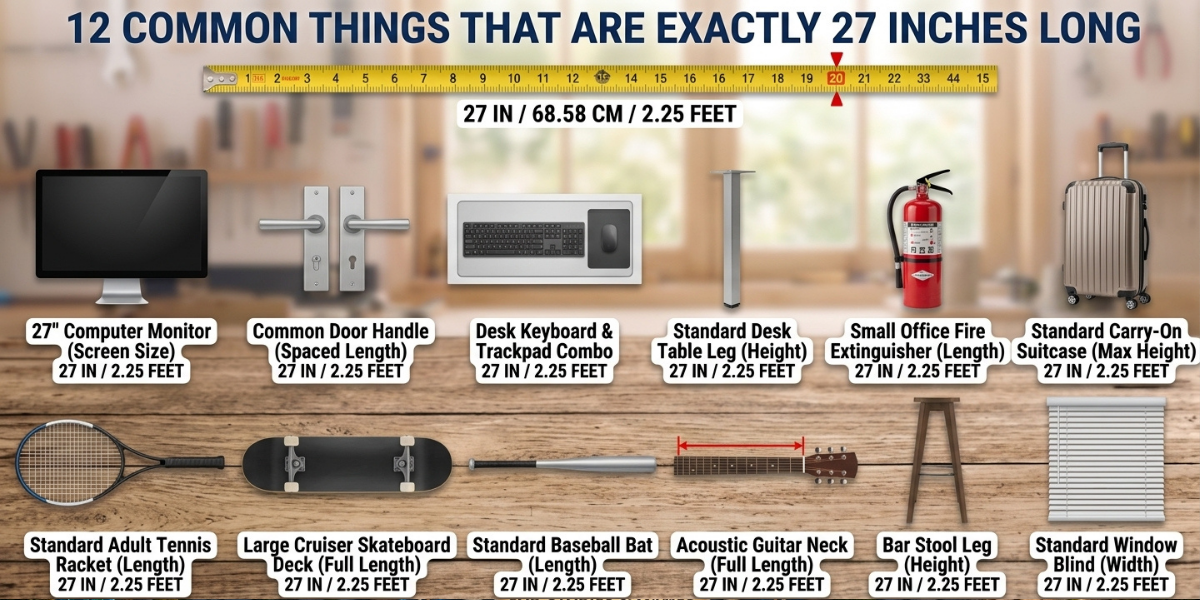 12 Common Things That Are 27 Inches Long