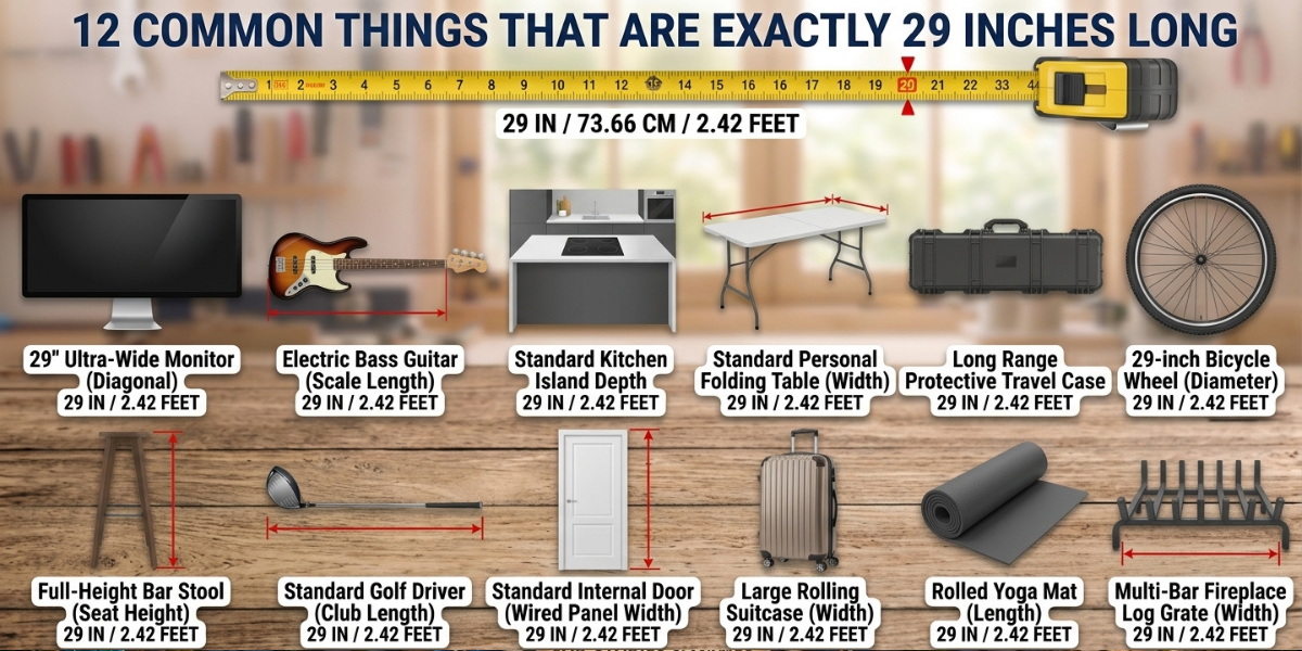 12 Common Things That Are 29 Inches Long