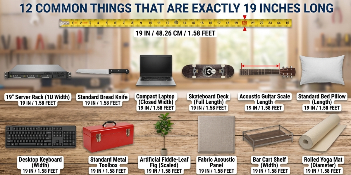 12 Common Things That Are Exactly 19 Inches Long