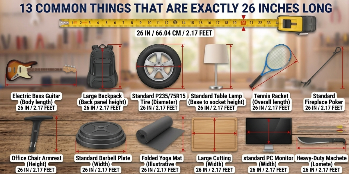 13 Common Things That Are 26 Inches Long