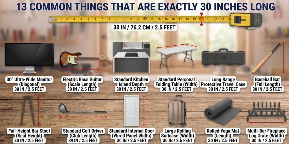 13 Common Things That Are 30 Inches Long