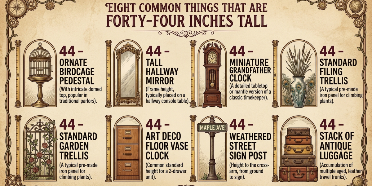 8 Common Things That Are 44 Inches Tall
